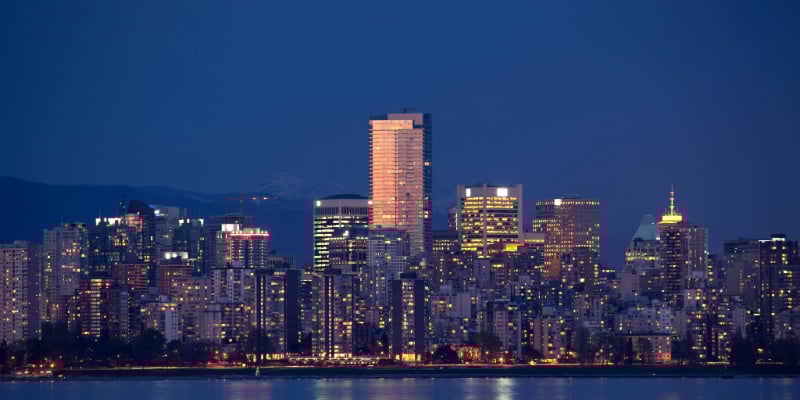 Vancouver Skyline at Dusk Vancouver Skyline at Dusk