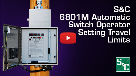 6801M Automatic Switch Operator - Setting Travel Limits