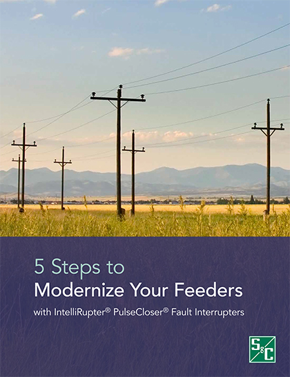 5 Steps to Modernize Your Feeders with IntelliRupter<sup>®</sup> PulseCloser<sup>®</sup> Fault Interrupters